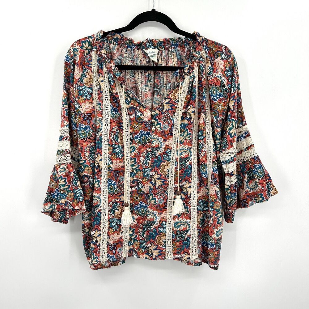 Floral Bohemian Blouse